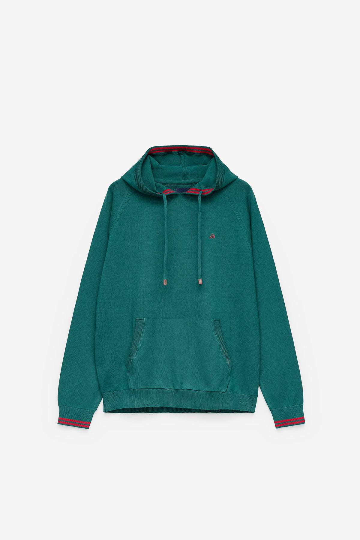SUDADERA CON CAPUCHA DE PUNTO