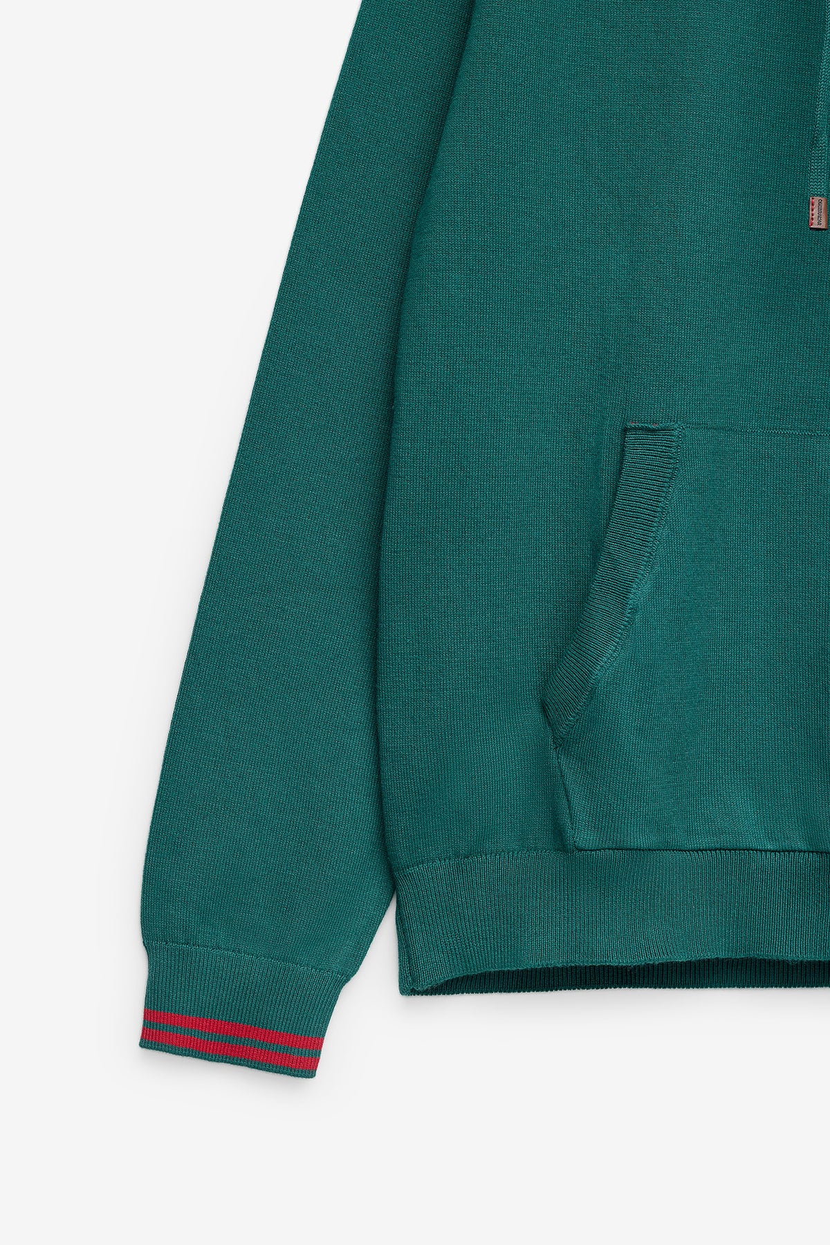 SUDADERA CON CAPUCHA DE PUNTO