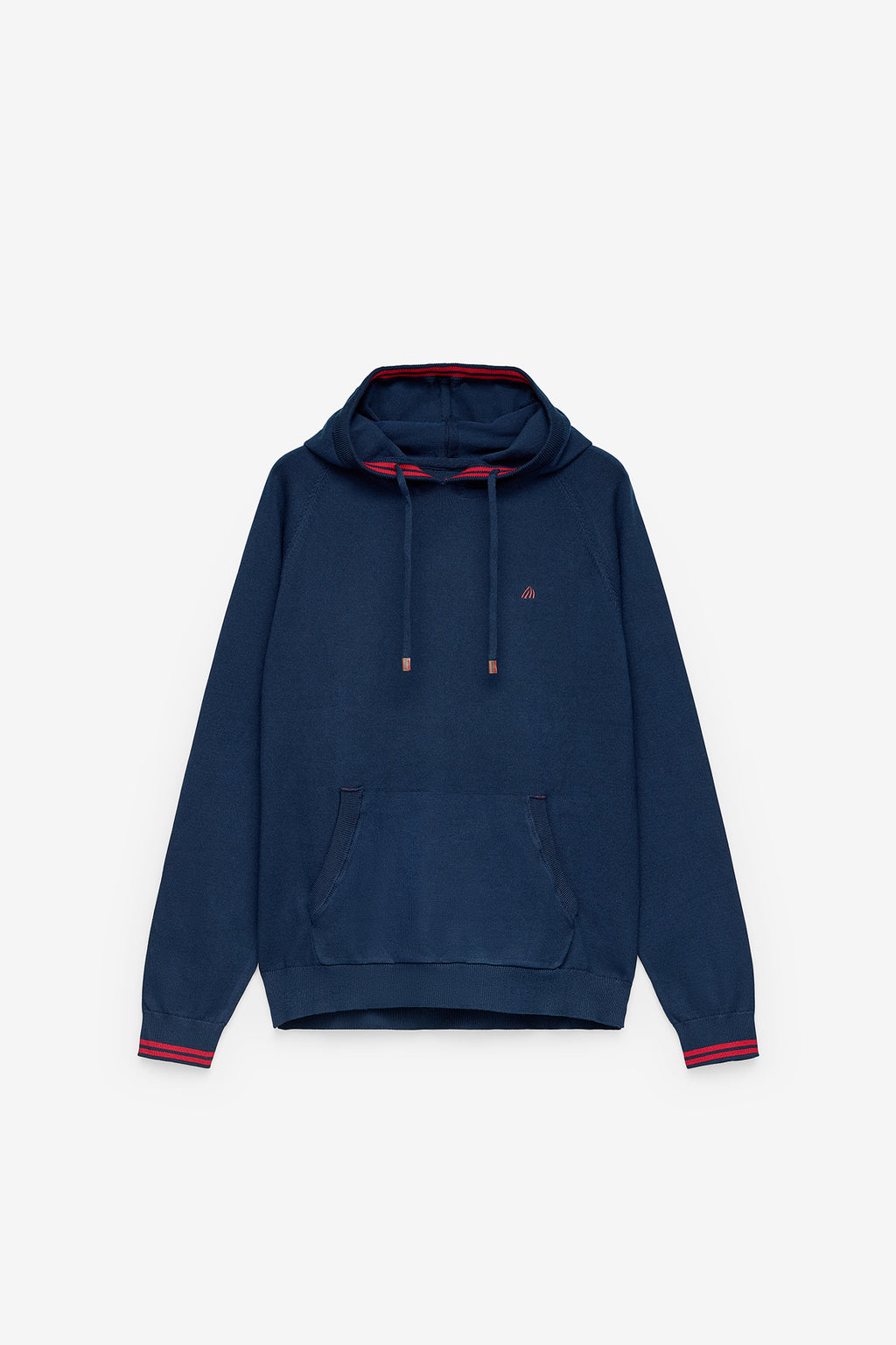 SUDADERA DE PUNTO CON CAPUCHA