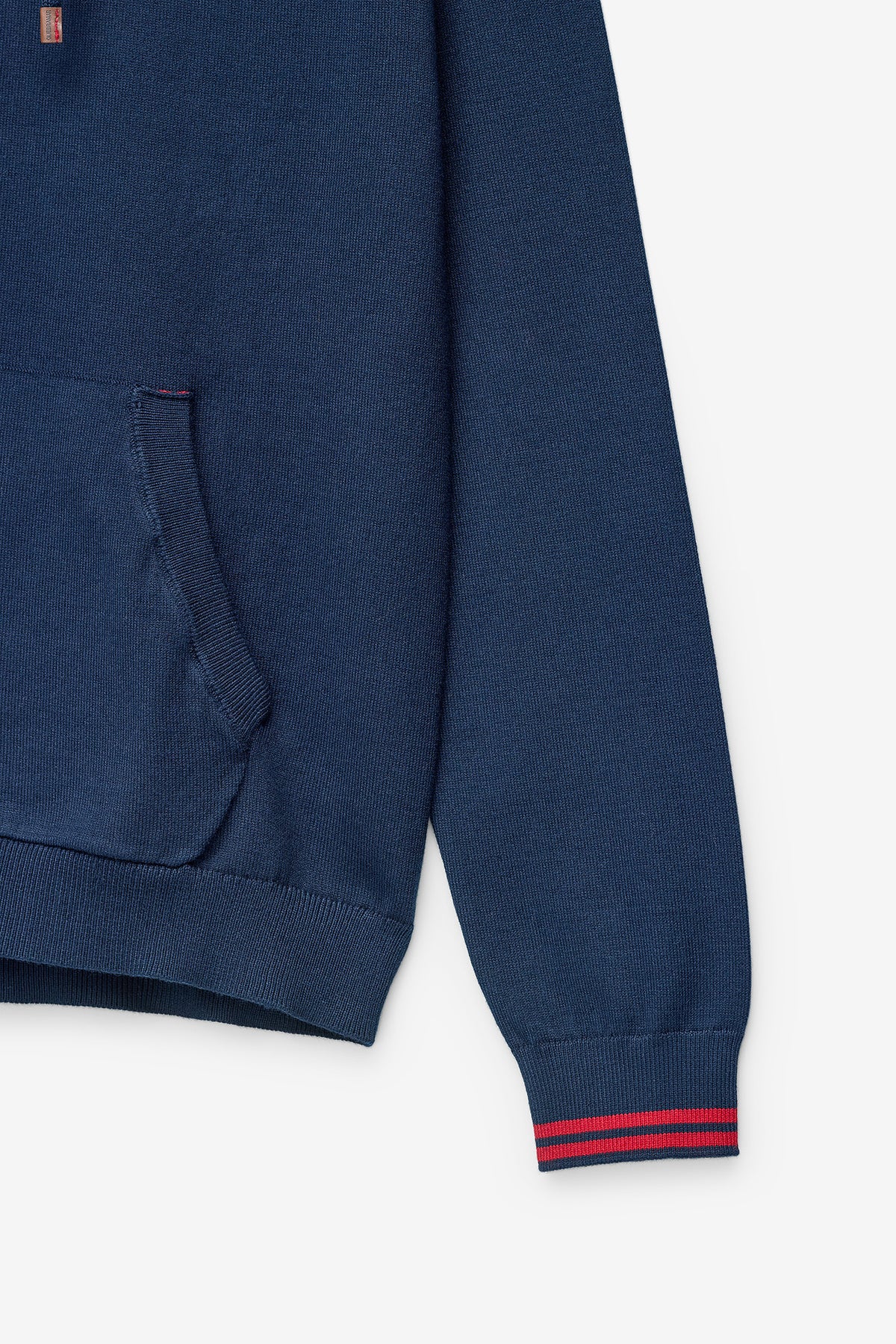 SUDADERA DE PUNTO CON CAPUCHA