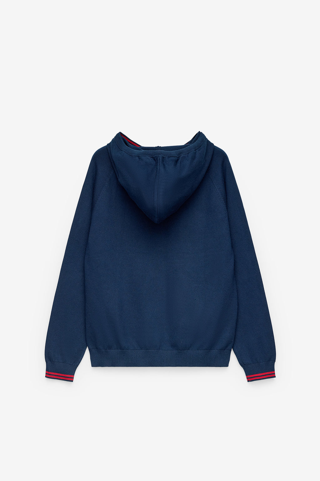 SUDADERA DE PUNTO CON CAPUCHA