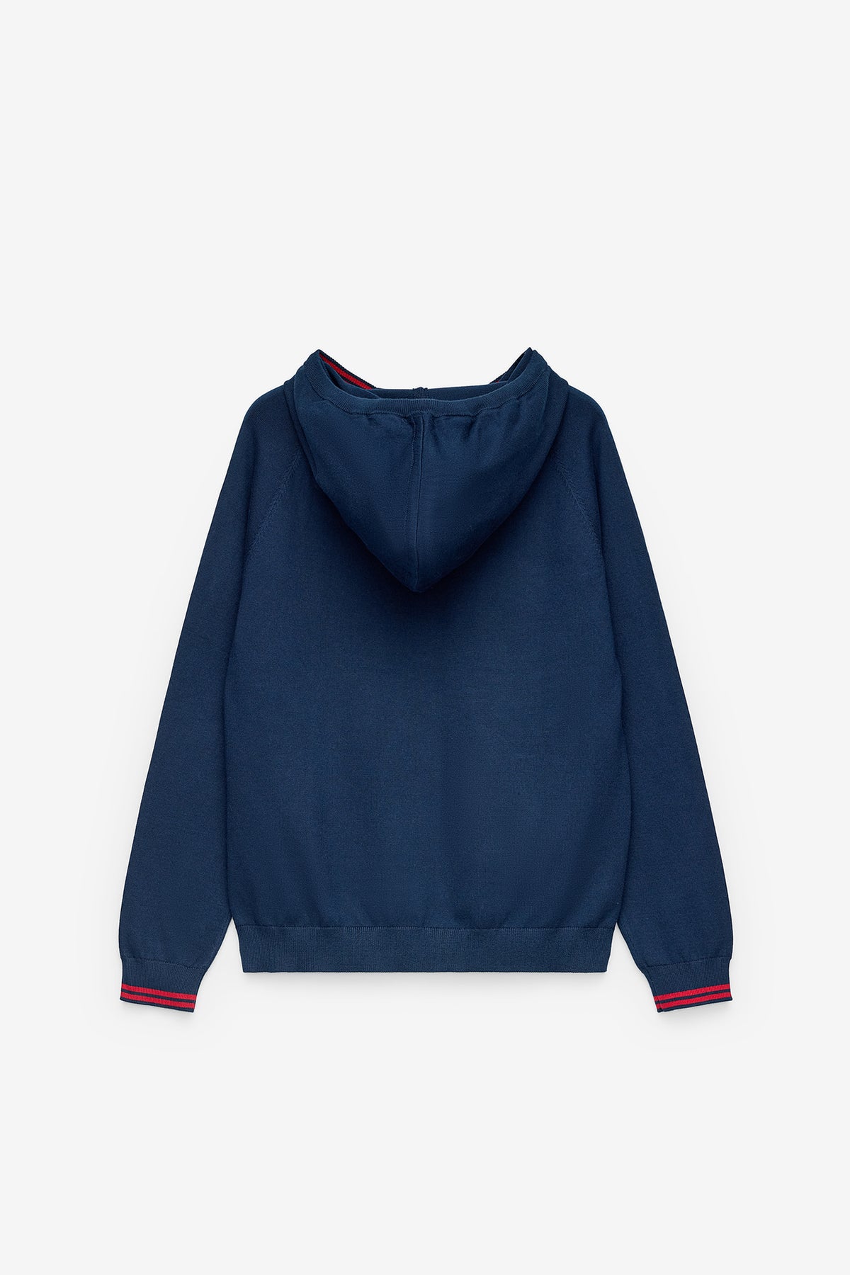 SUDADERA DE PUNTO CON CAPUCHA