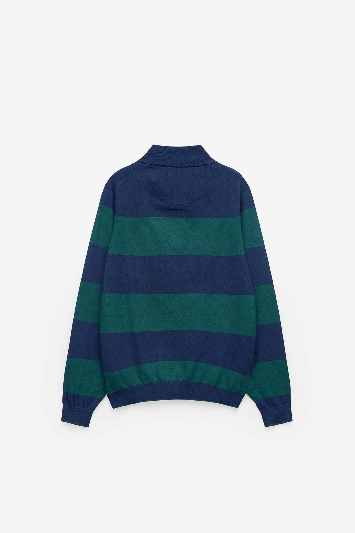 CAMISETA RAYADA CON CIERRE