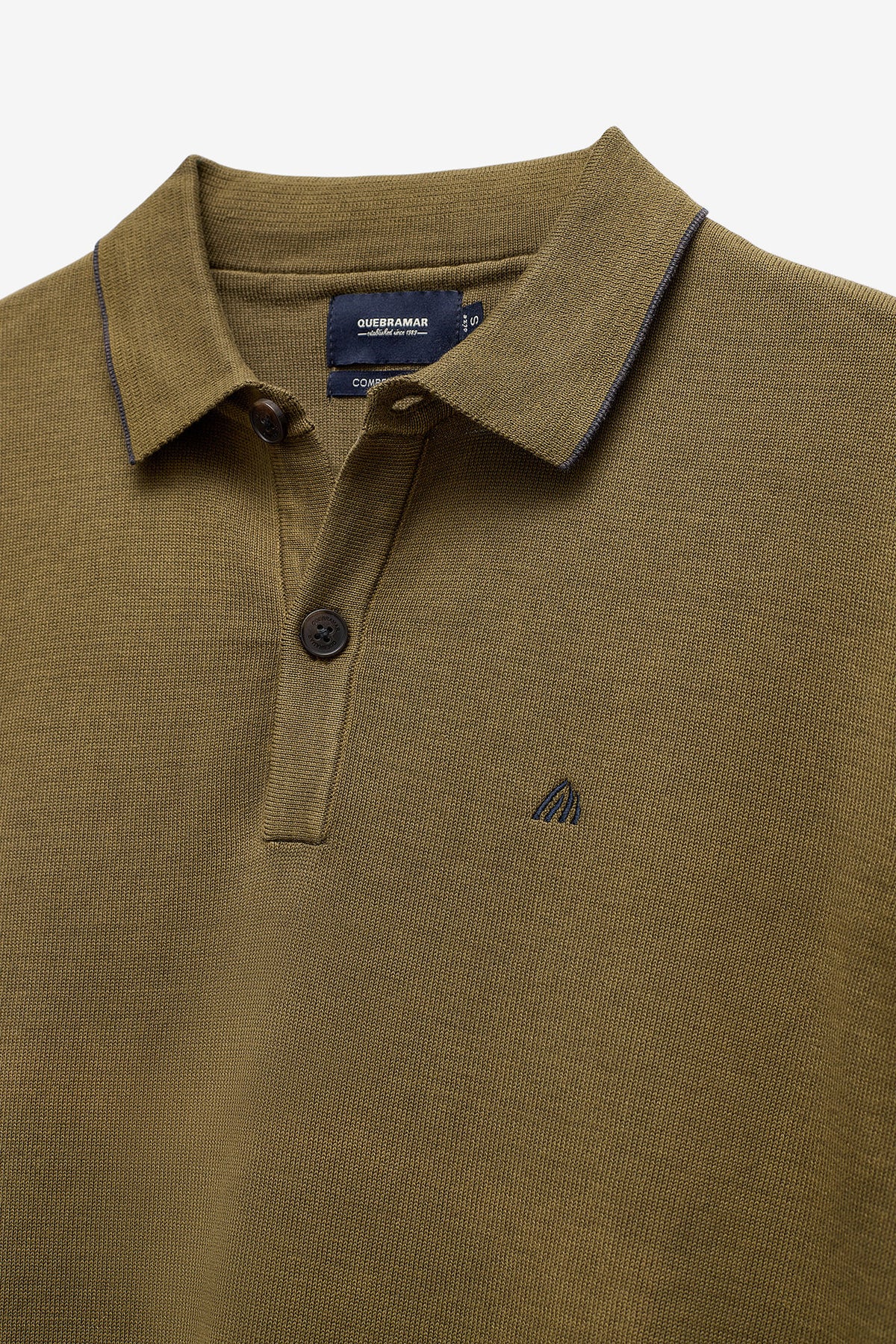 CAMISOLA GOLA POLO COM BOTÕES