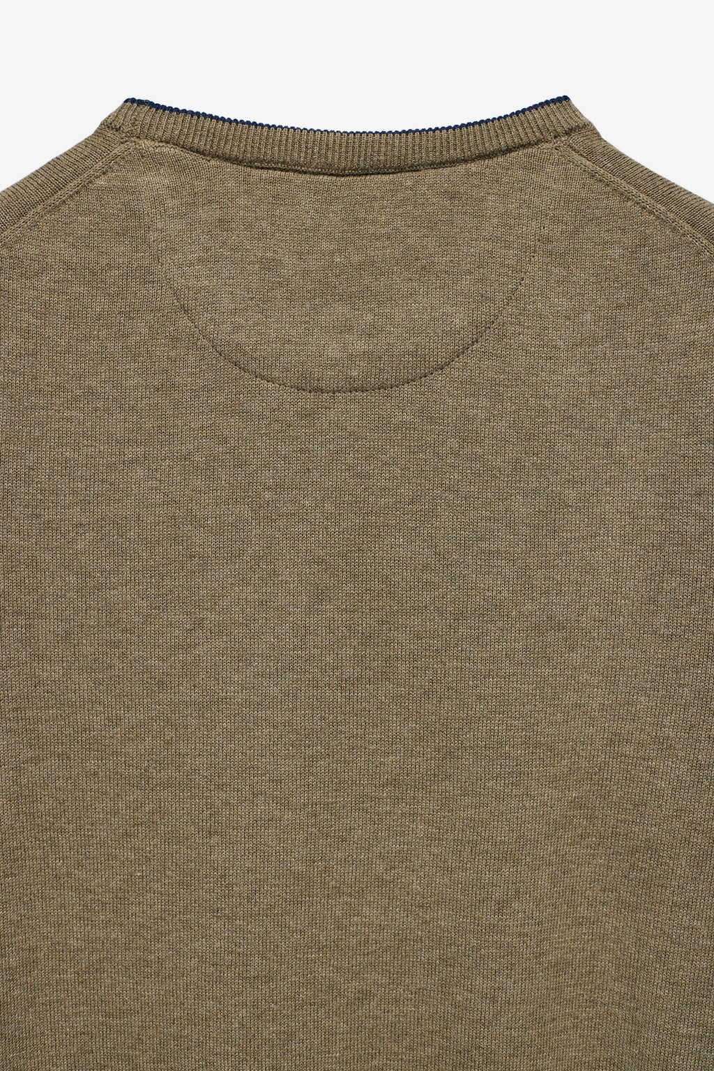 CAMISOLA DECOTE REDONDO COM CAXEMIRA