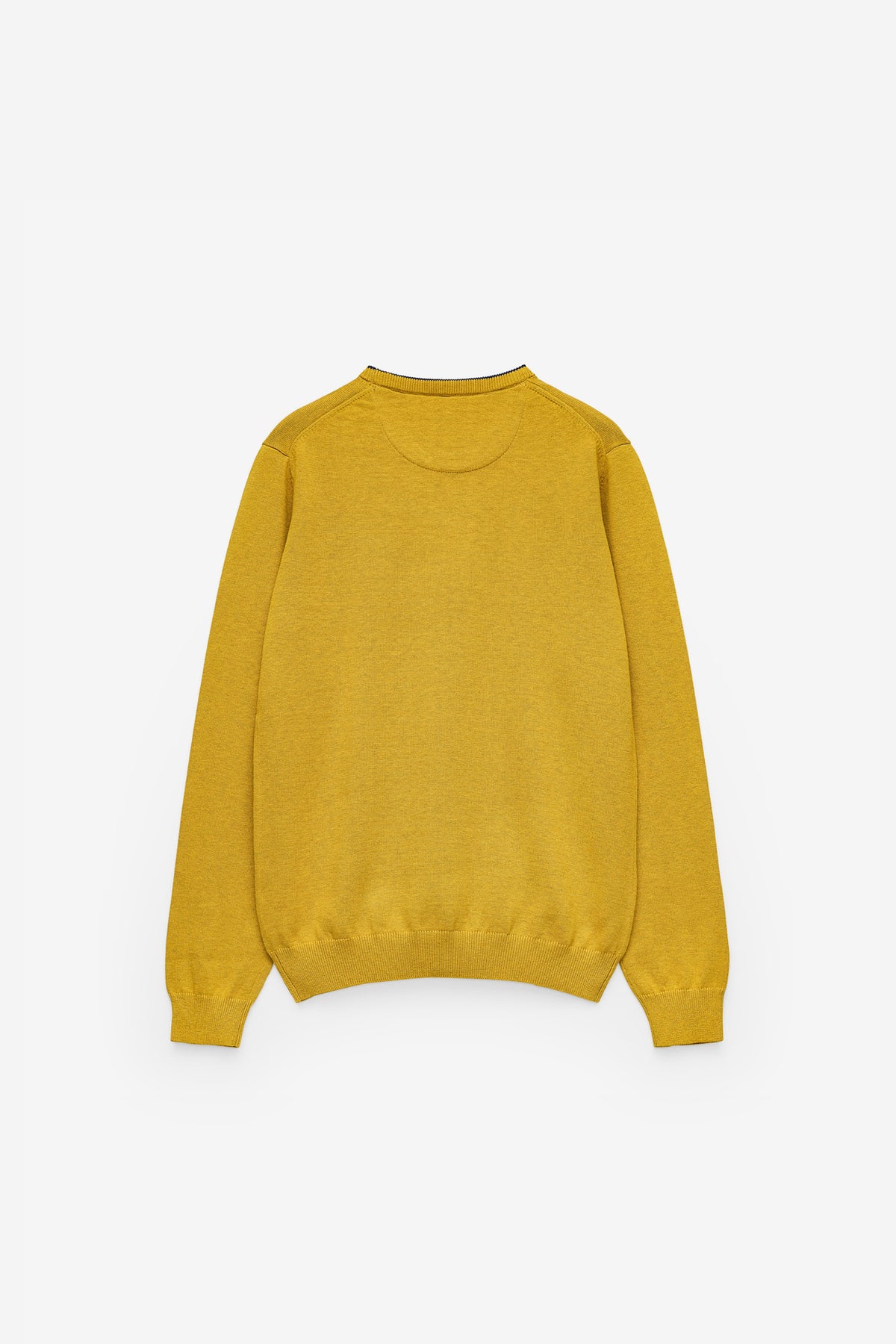 JERSEY DE CUELLO REDONDO CON CACHEMIRA