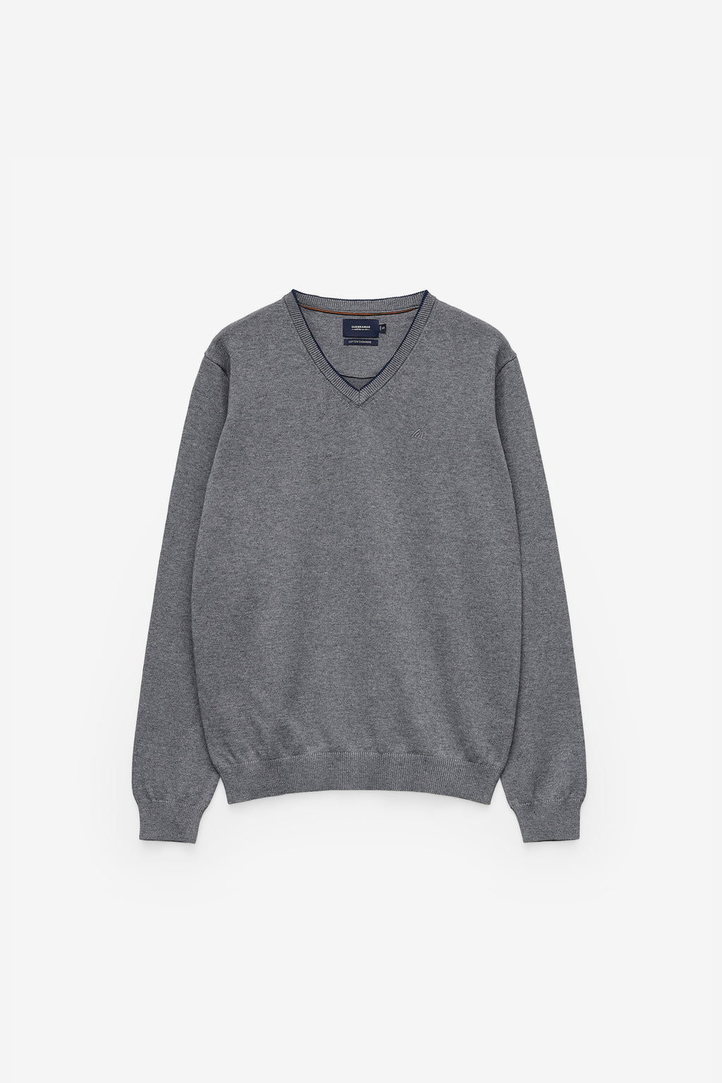 JERSEY DE CASHMERE Y ESCOTE EN V