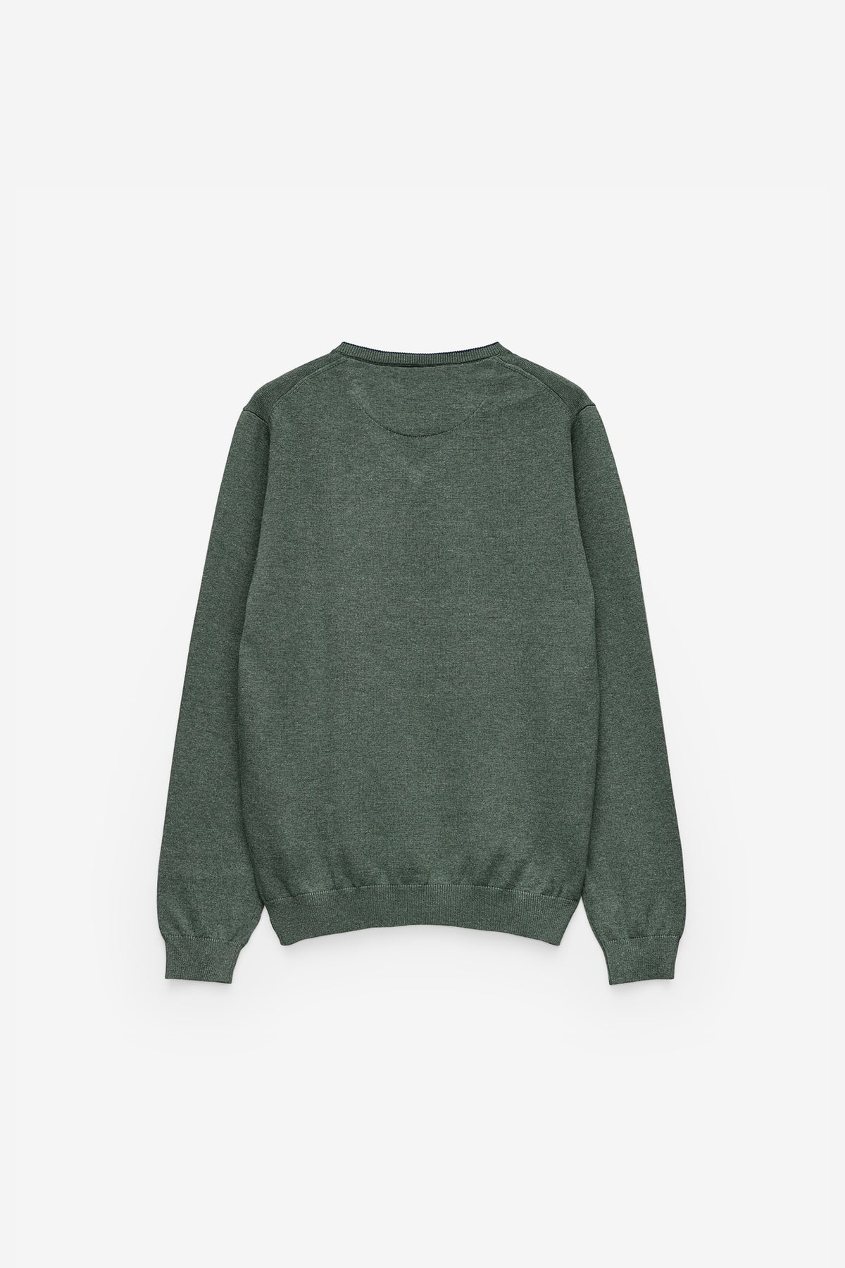 CAMISOLA COM CAXEMIRA E DECOTE EM V