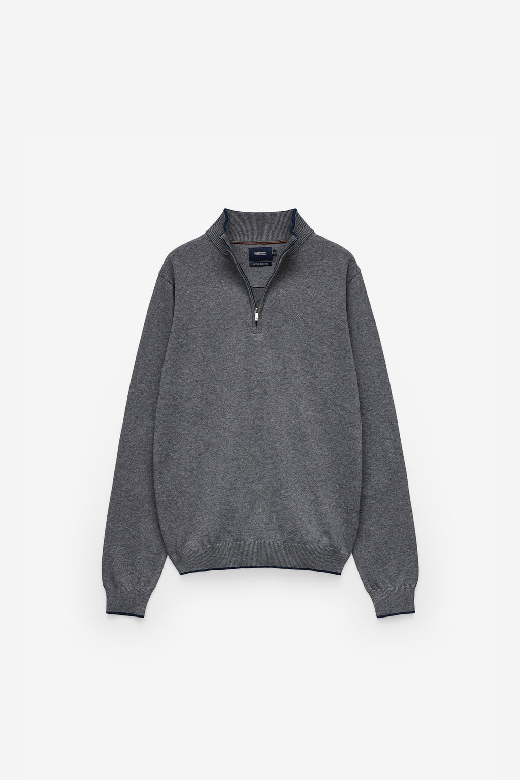 JERSEY DE MEDIO CUELLO CON CACHEMIRA
