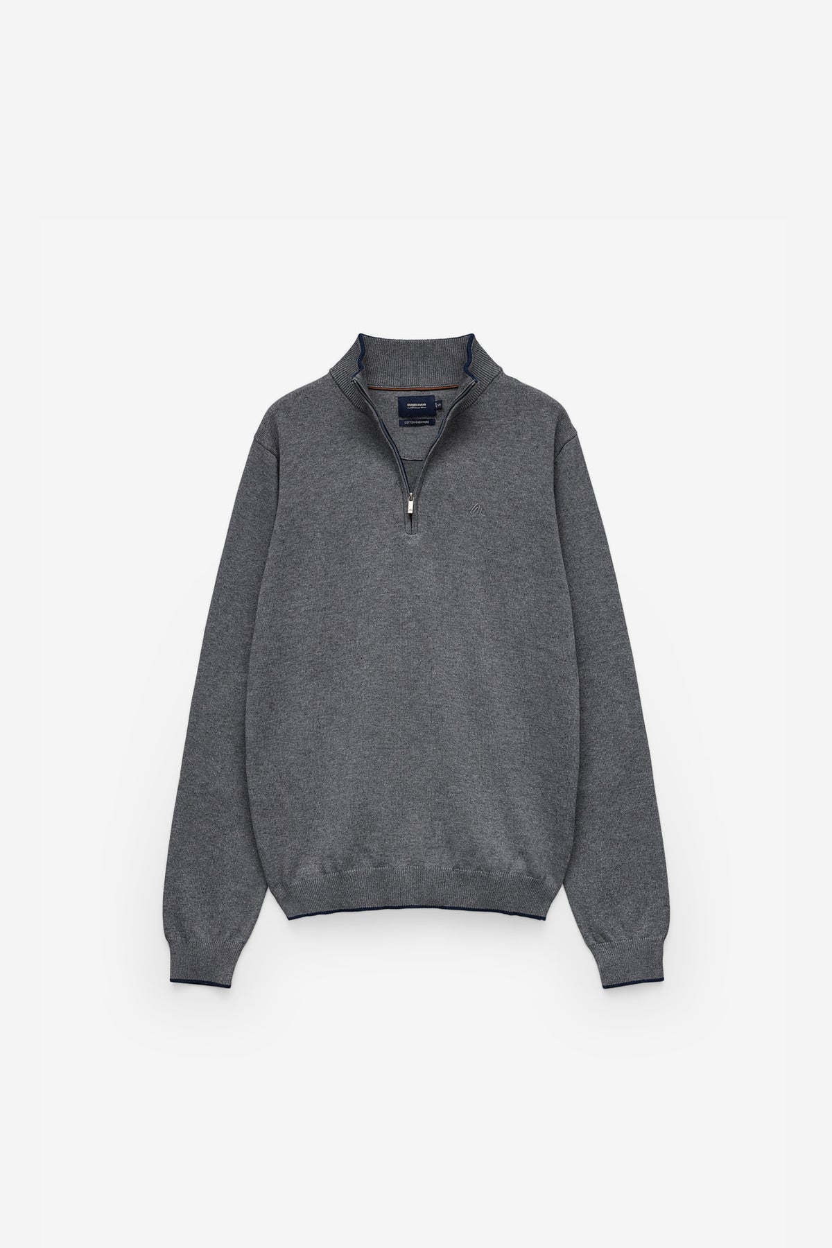 JERSEY DE MEDIO CUELLO CON CACHEMIRA