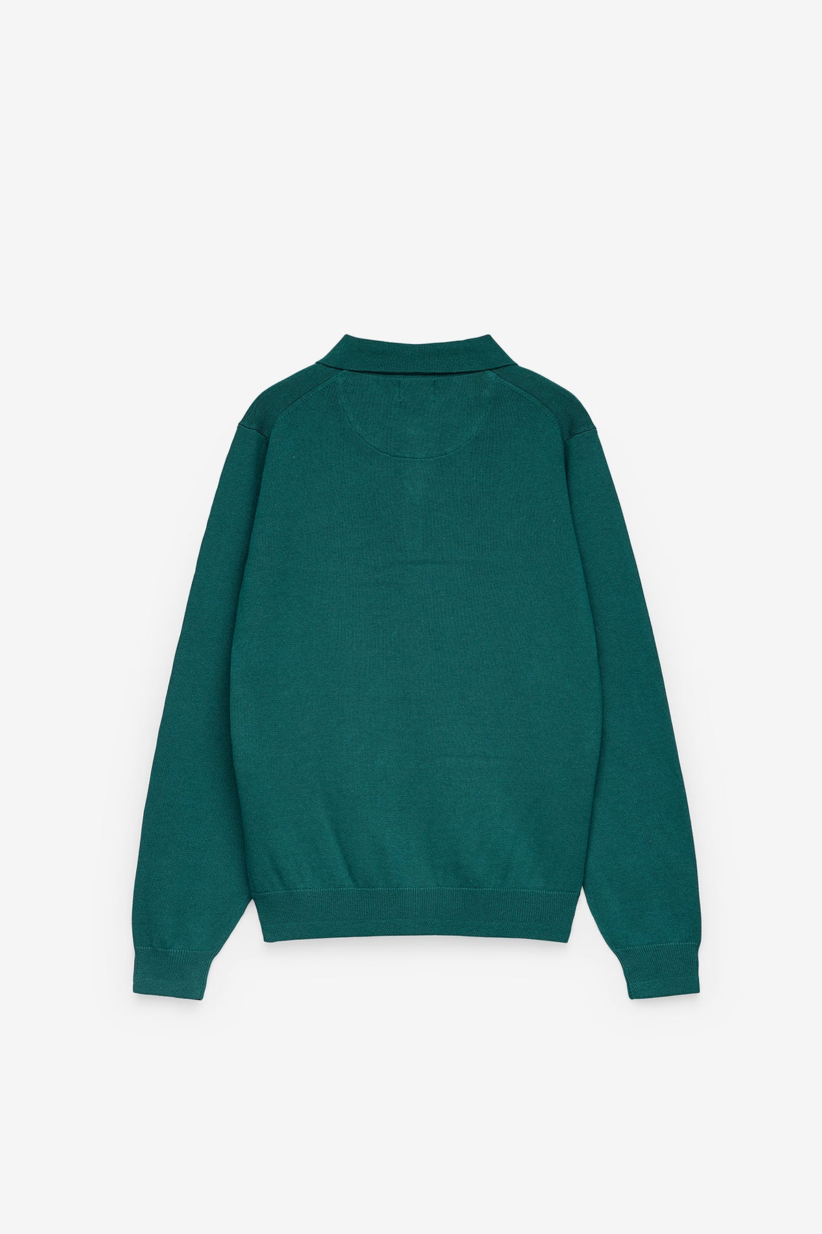 CAMISOLA BÁSICA COM GOLA DE POLO