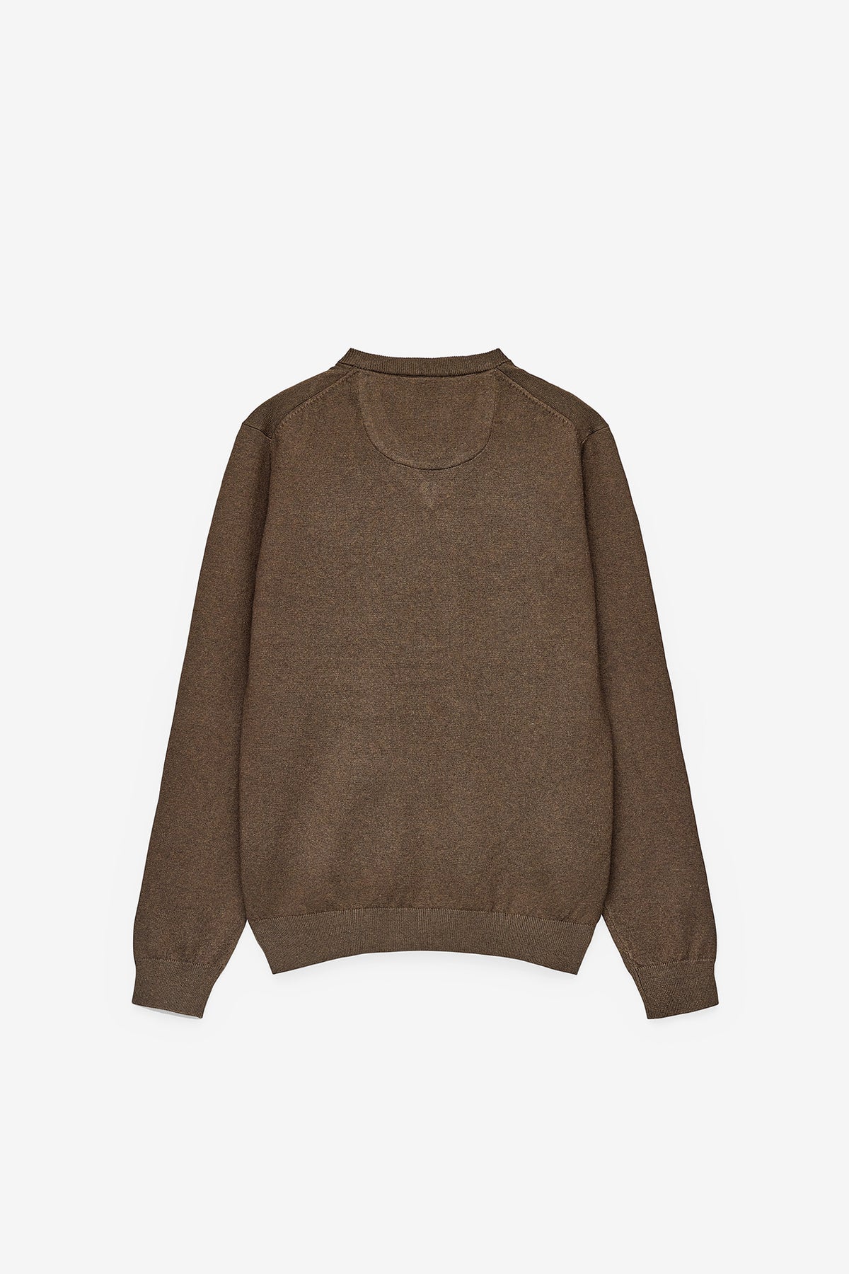 CAMISOLA DE MALHA BÁSICA DECOTE EM V