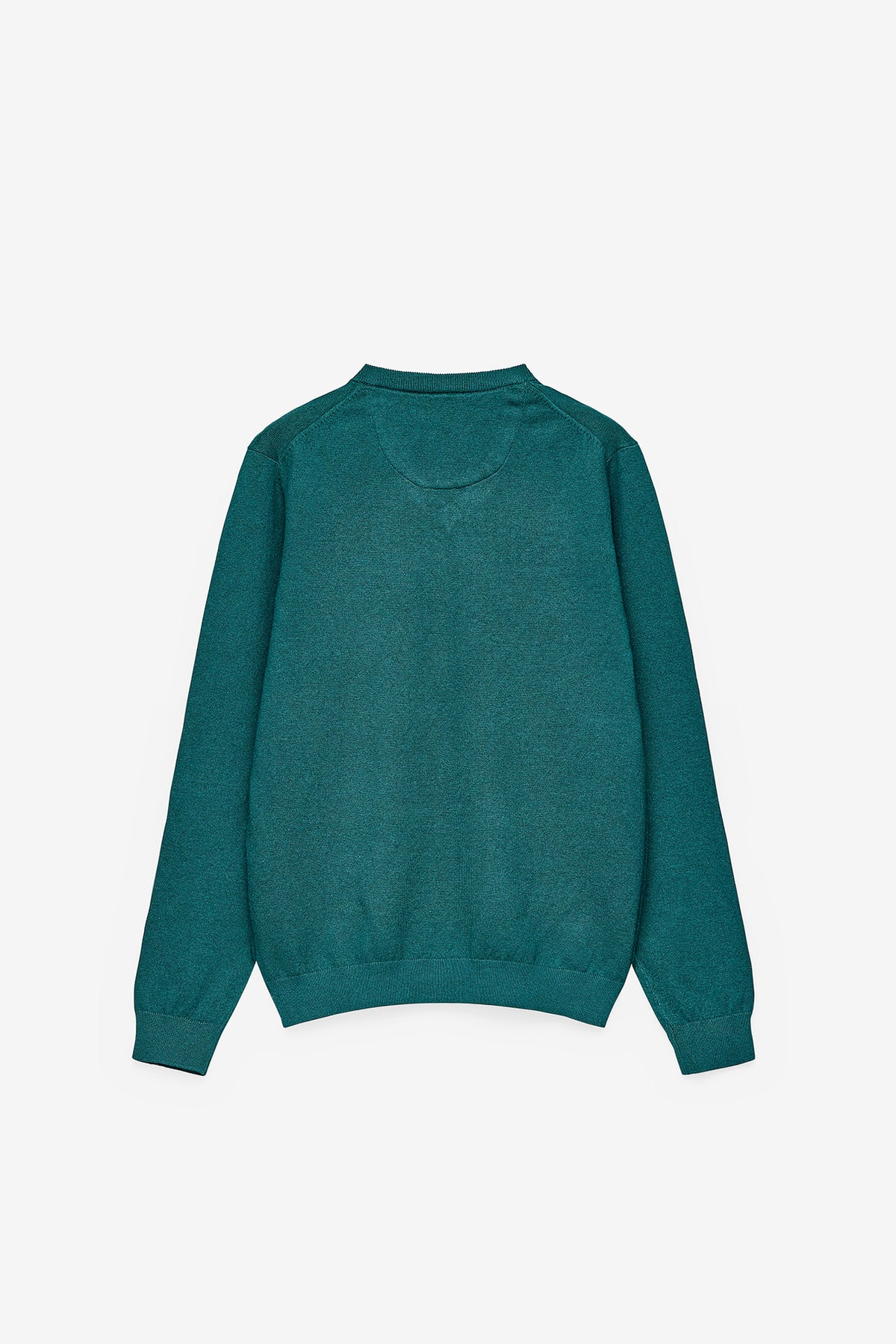 CAMISOLA DE MALHA BÁSICA DECOTE EM V