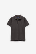POLO PIQUÉ JASPEADO