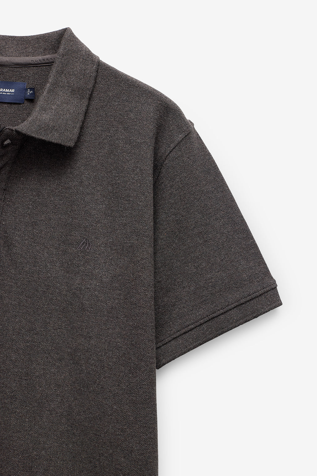 POLO PIQUÉ JASPEADO