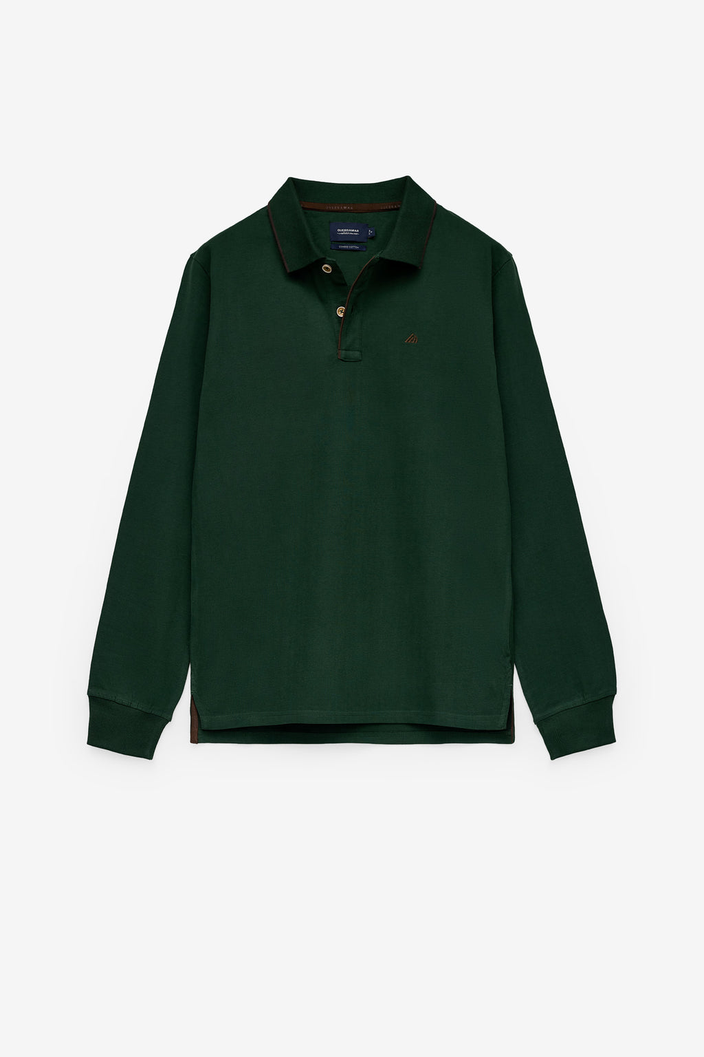 POLO EM JERSEY MANGA COMPRIDA