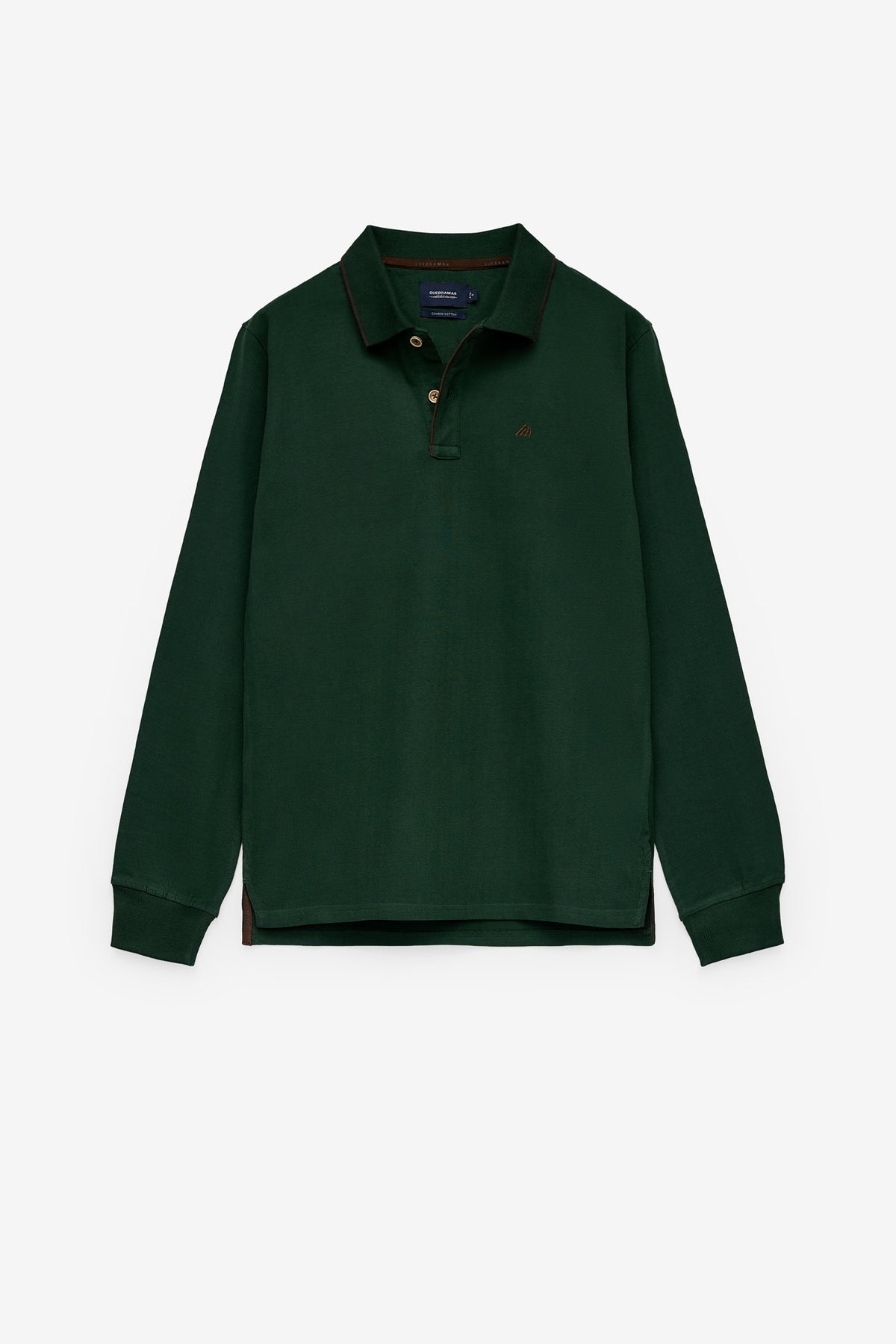 POLO EM JERSEY MANGA COMPRIDA