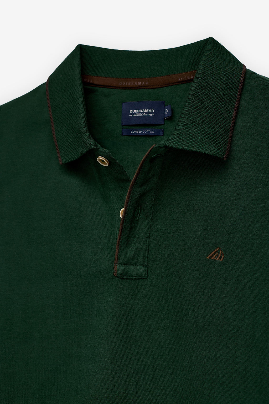 POLO EM JERSEY MANGA COMPRIDA