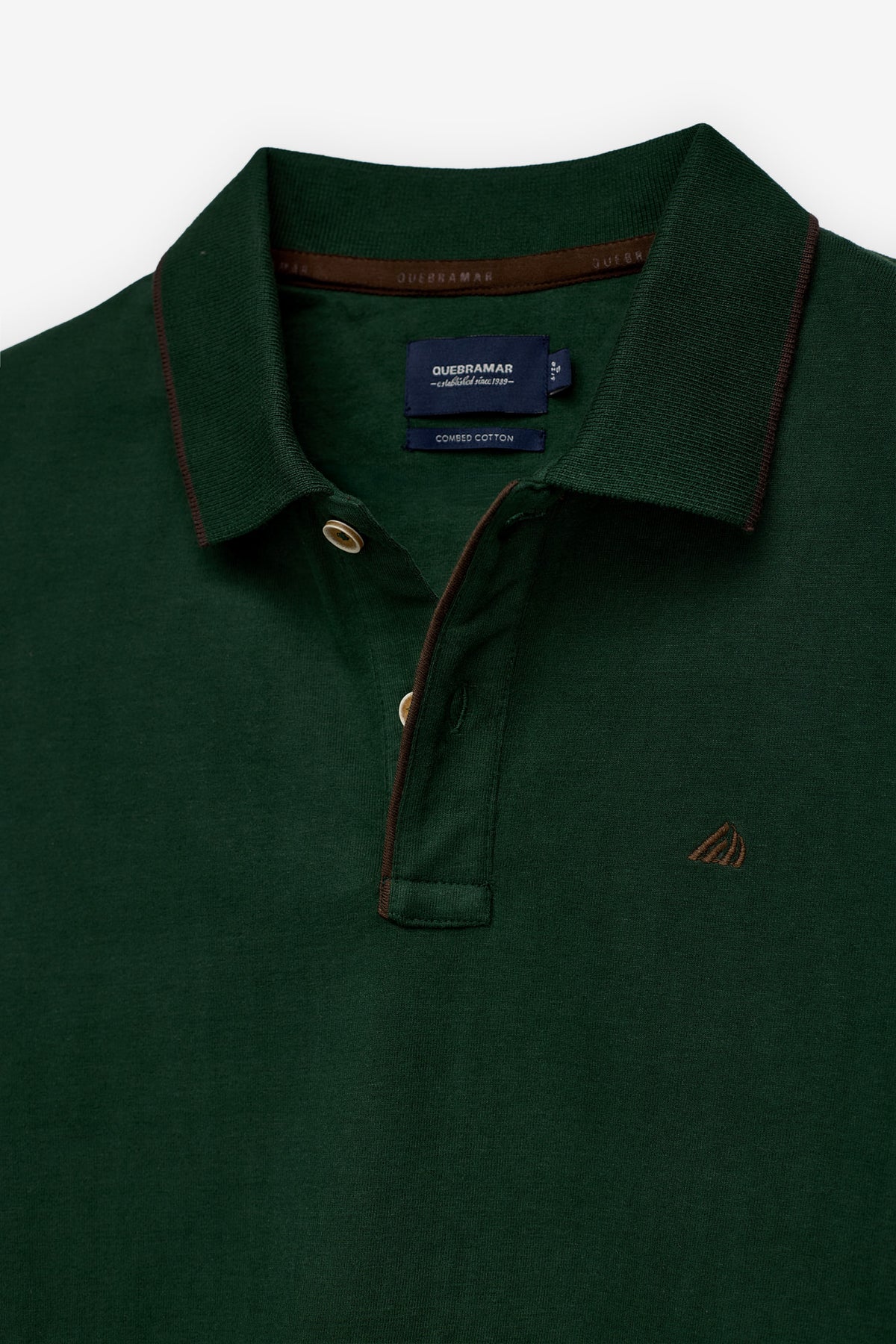POLO EM JERSEY MANGA COMPRIDA