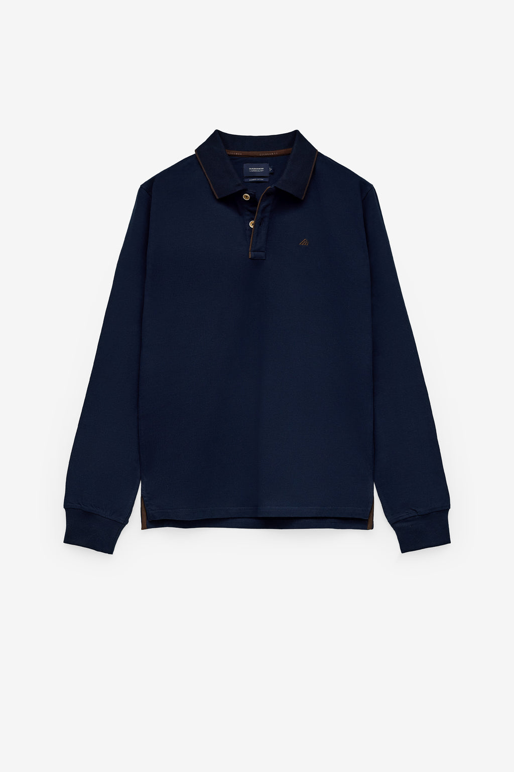 POLO EM JERSEY MANGA COMPRIDA