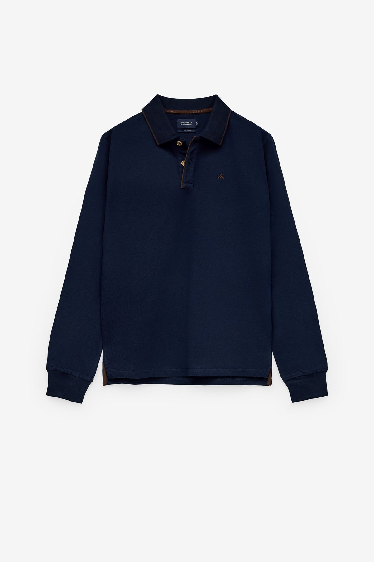 POLO EM JERSEY MANGA COMPRIDA