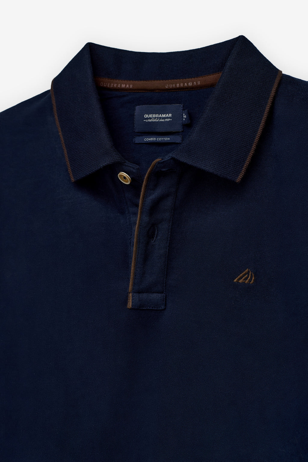 POLO EM JERSEY MANGA COMPRIDA