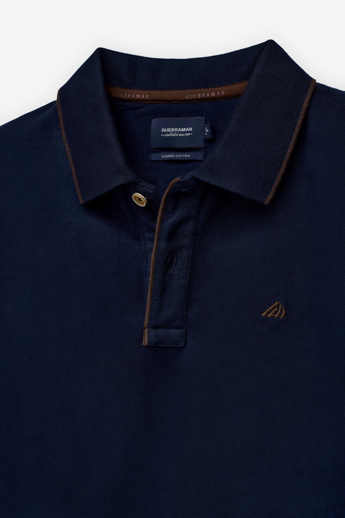 POLO EM JERSEY MANGA COMPRIDA