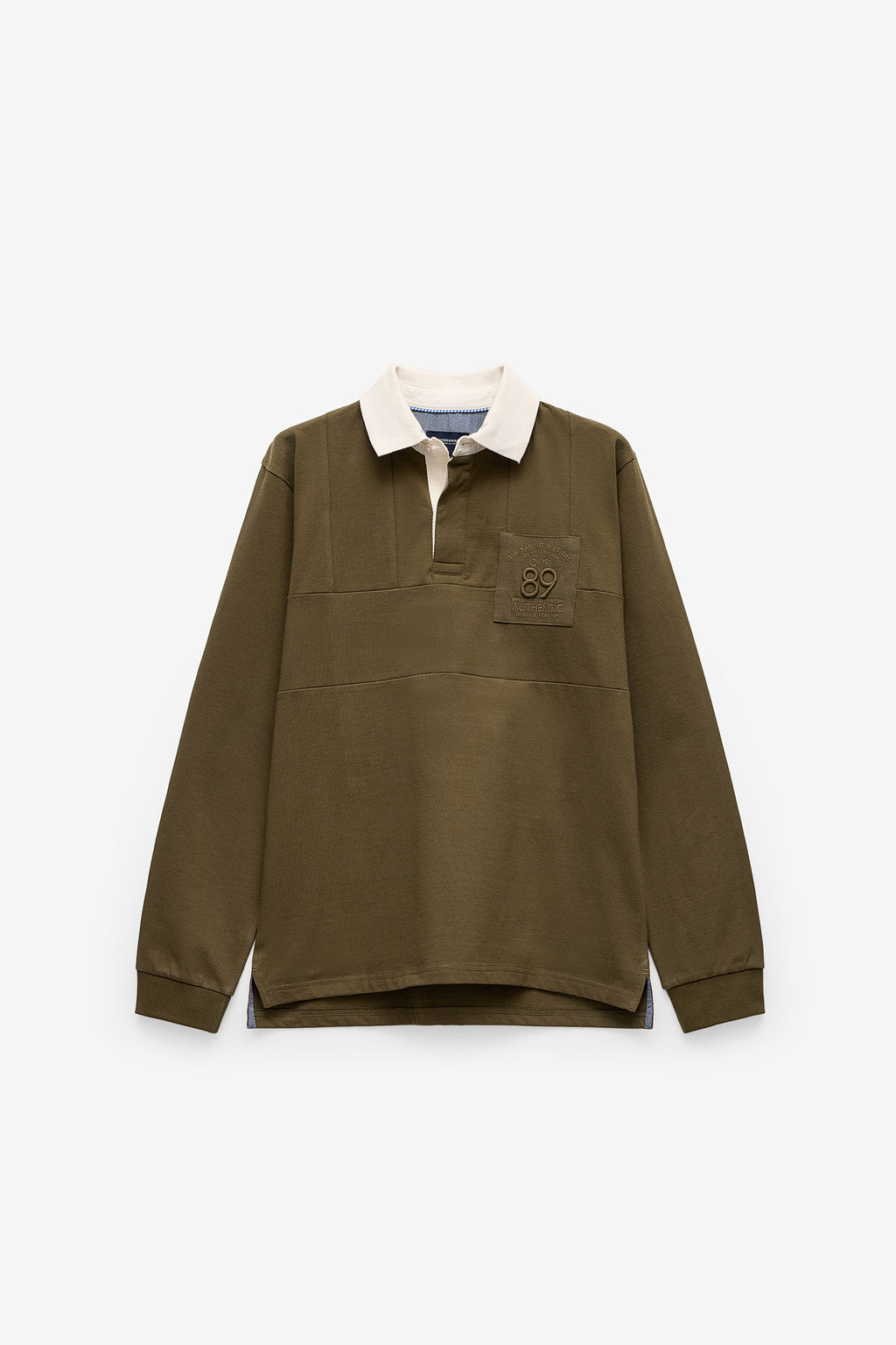 POLO DE PUNTO CON INJERTOS