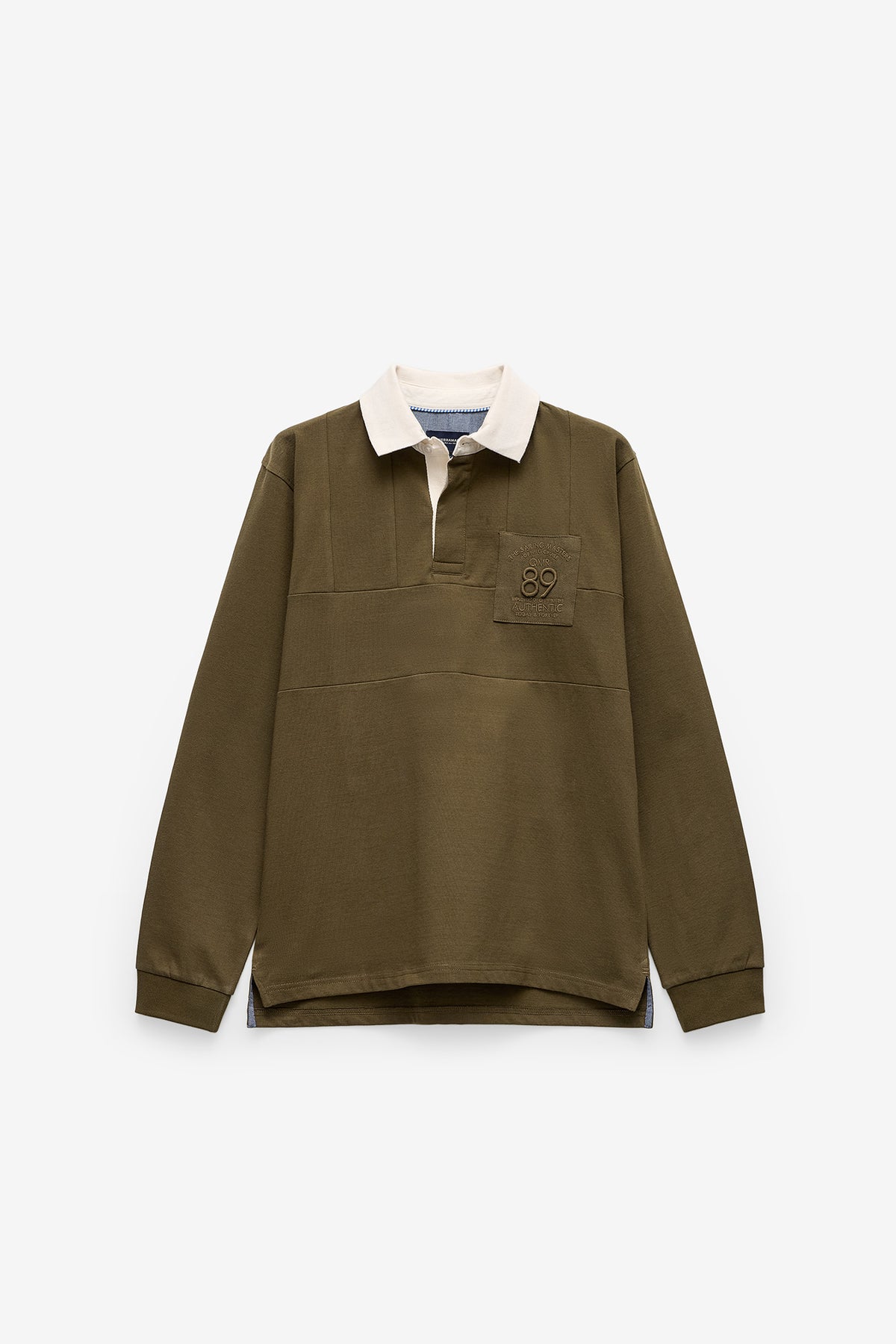 POLO DE PUNTO CON INJERTOS