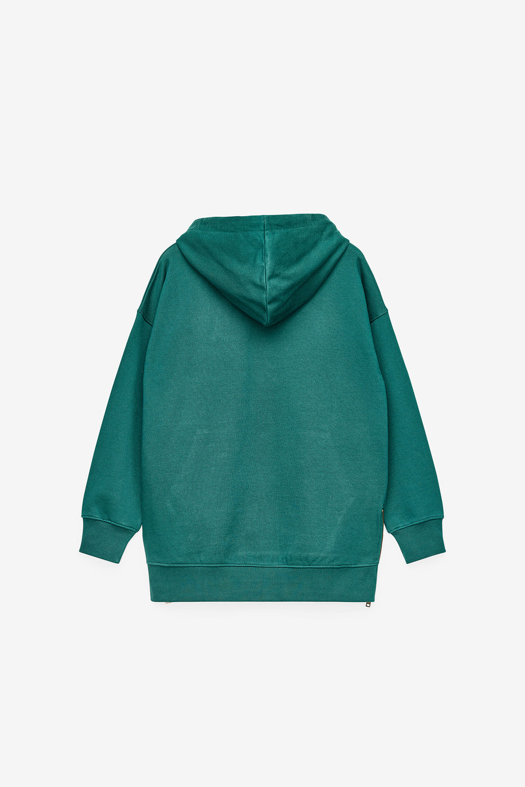 SWEATSHIRT COMPRIDA COM FECHOS
