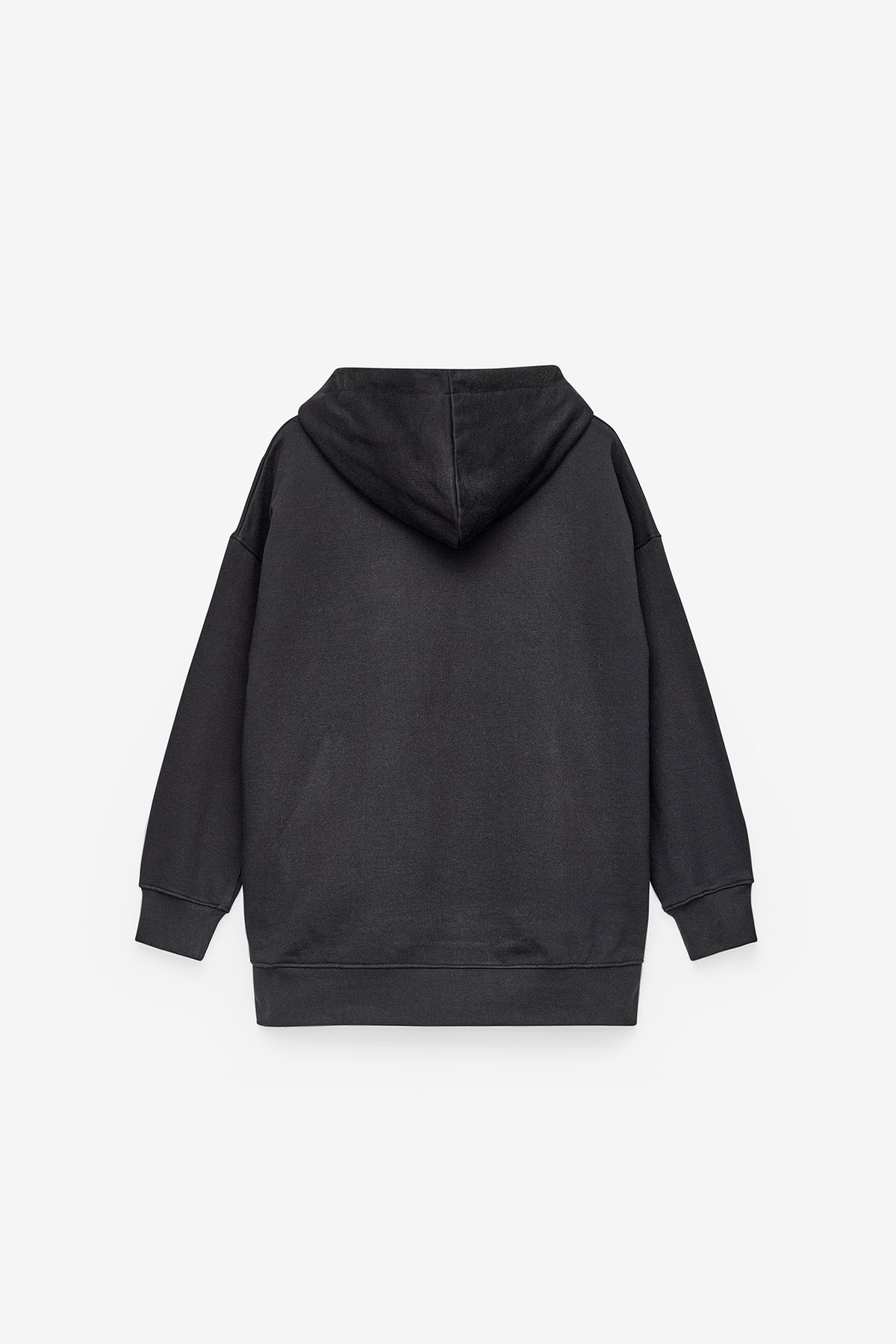 SWEATSHIRT COMPRIDA COM FECHOS