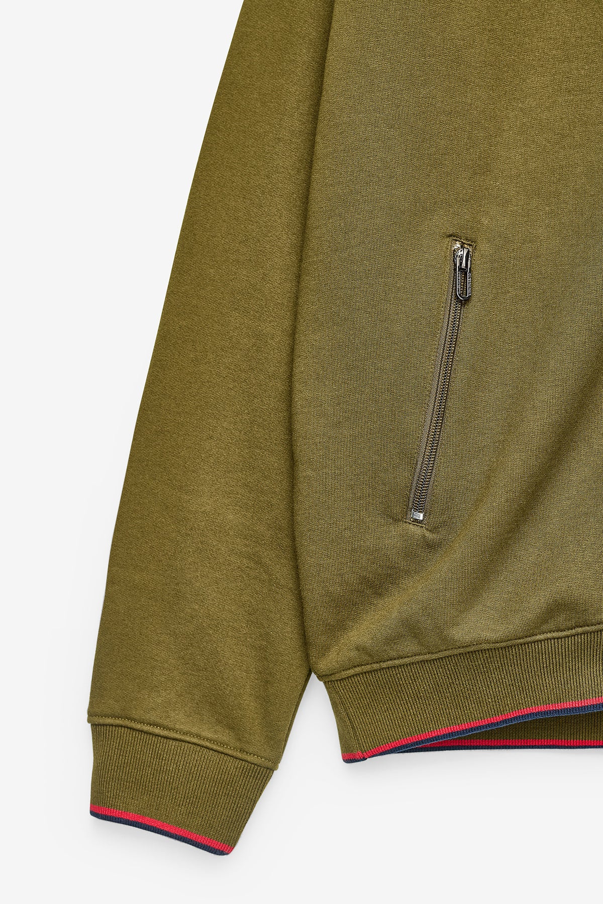 CASACO SWEAT COM FECHO