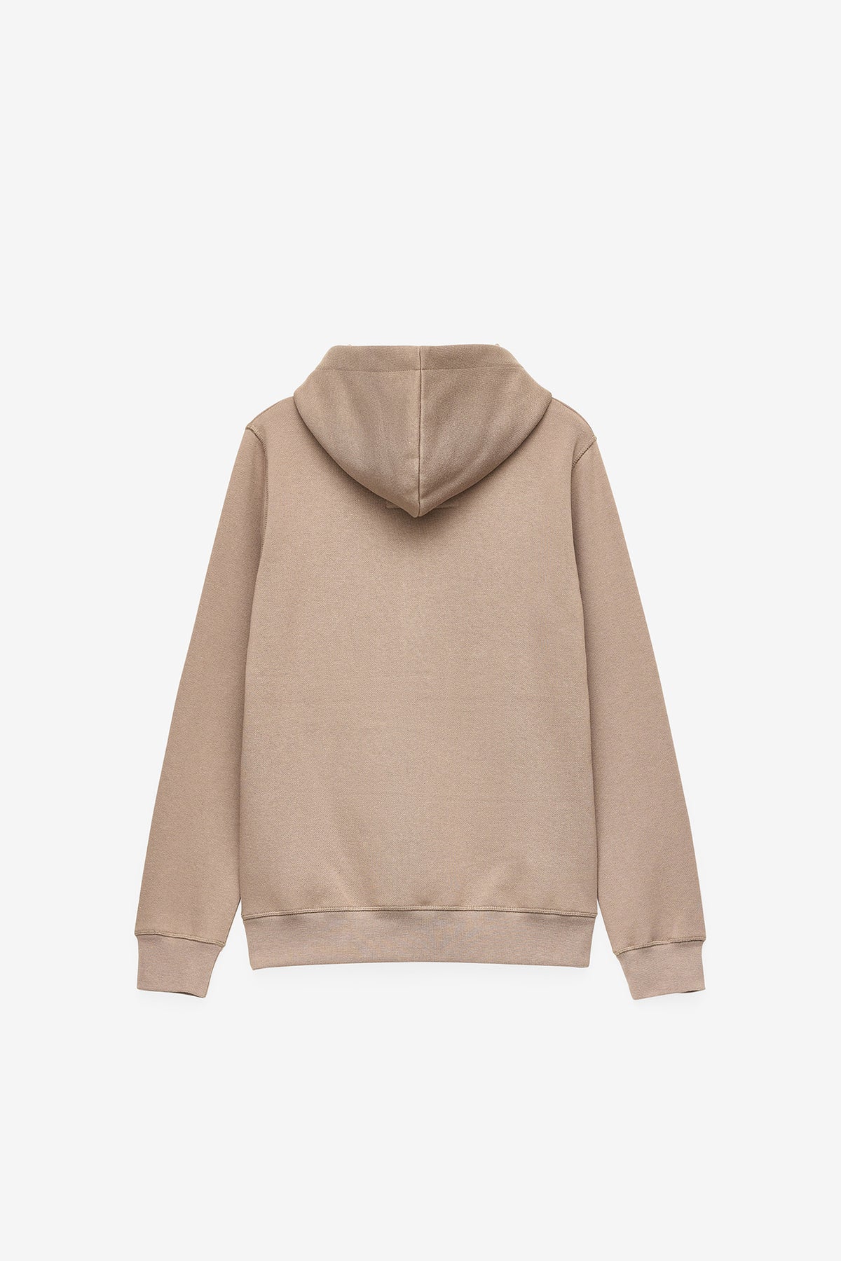 SWEATSHIRT COM CAPUZ E 1/2 FECHO