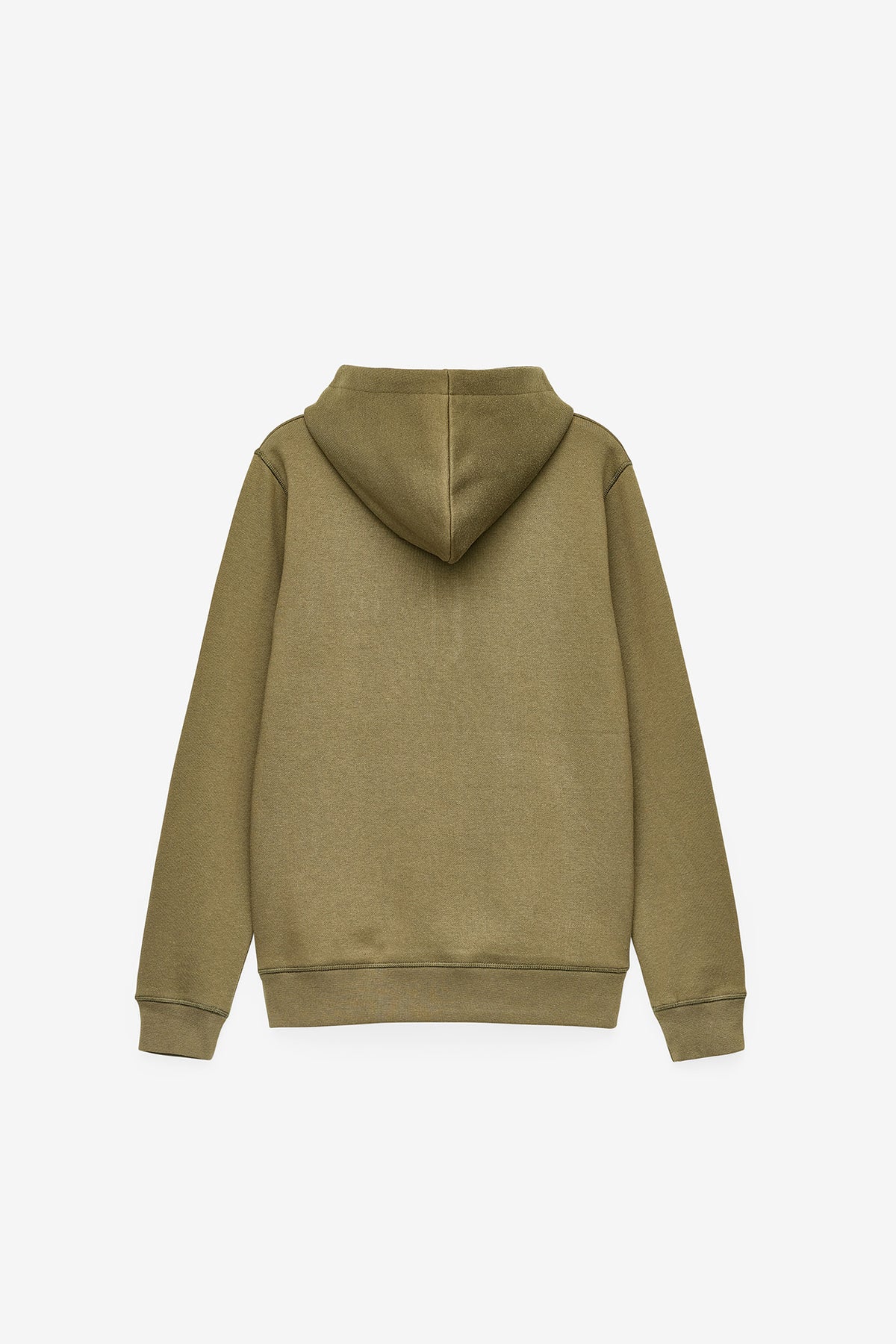 SWEATSHIRT COM CAPUZ E 1/2 FECHO