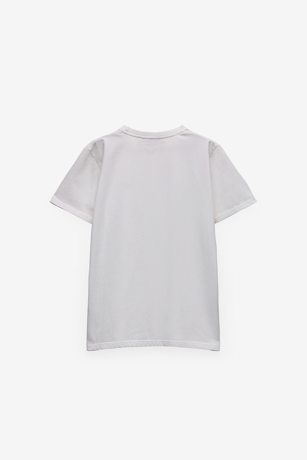 T-SHIRT BÁSICA COM LOGO EM CONSTRASTE