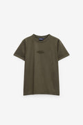 T-SHIRT COM PRINT EM ALGODÃO ORGÂNICO