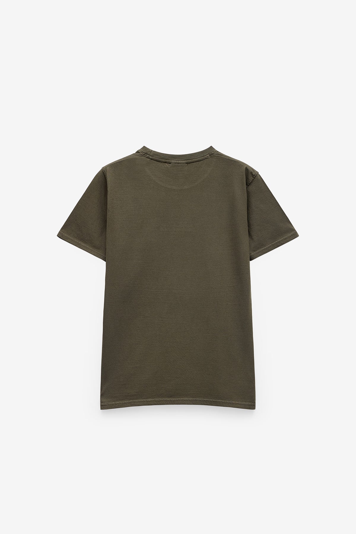 T-SHIRT COM PRINT EM ALGODÃO ORGÂNICO