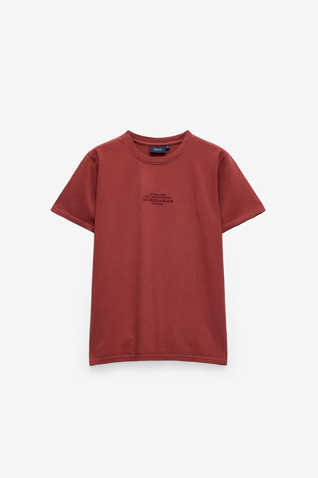 T-SHIRT COM PRINT EM ALGODÃO ORGÂNICO