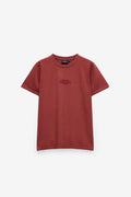 T-SHIRT COM PRINT EM ALGODÃO ORGÂNICO