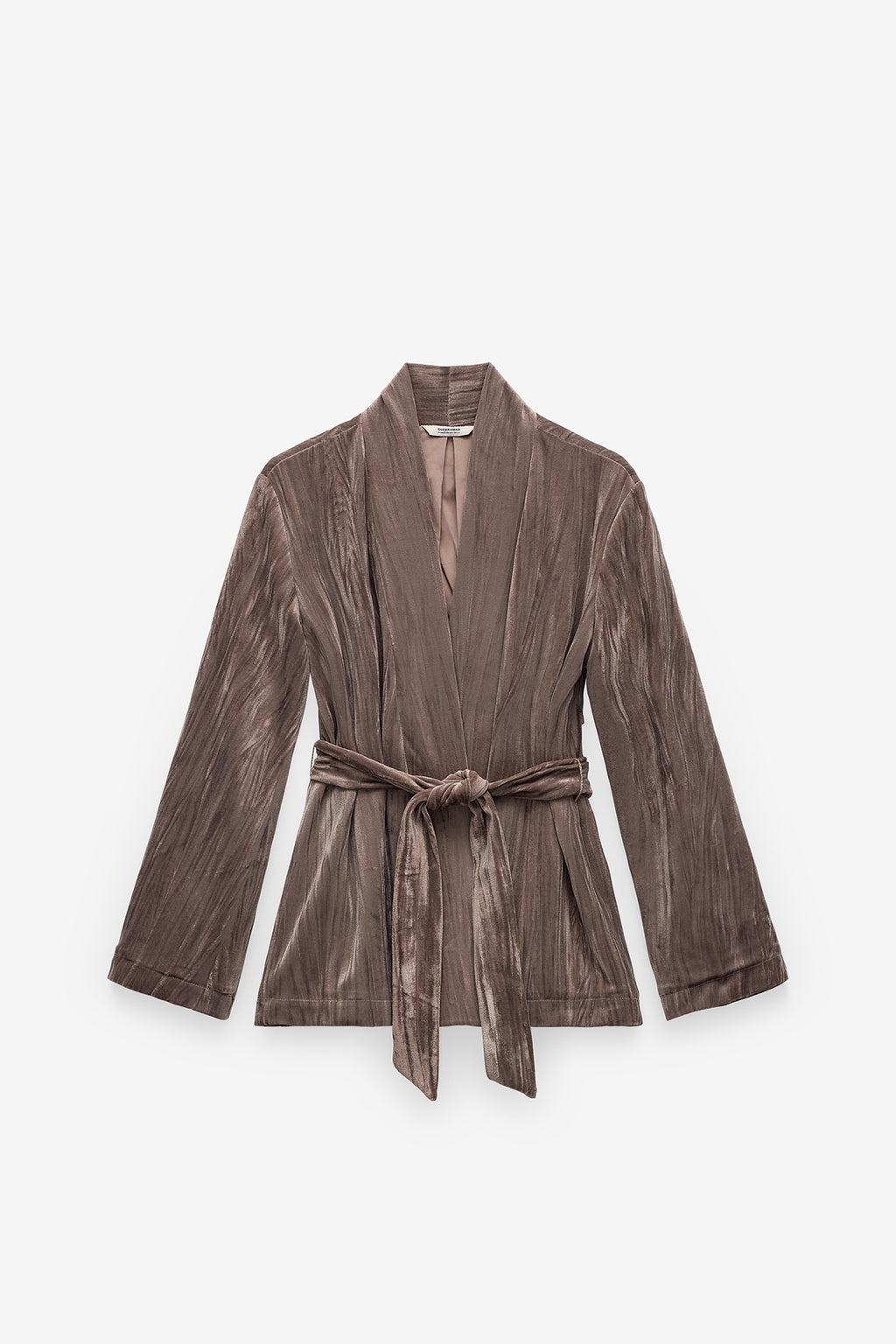 TÚNICA VELUDO LOOSE FIT COM CINTO