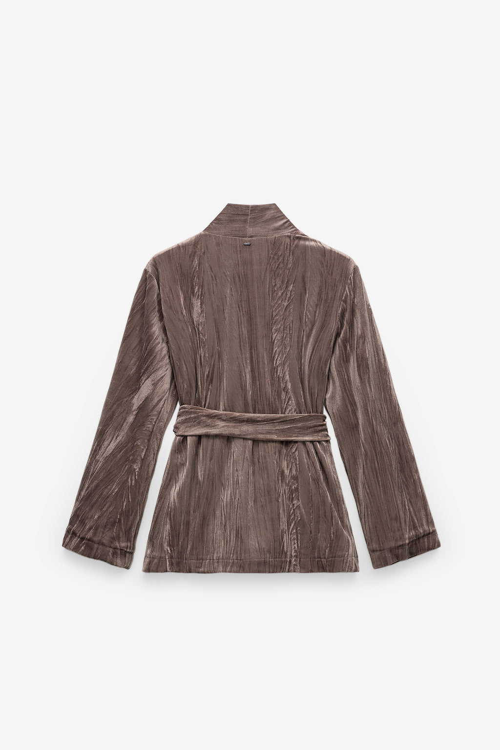 TÚNICA VELUDO LOOSE FIT COM CINTO