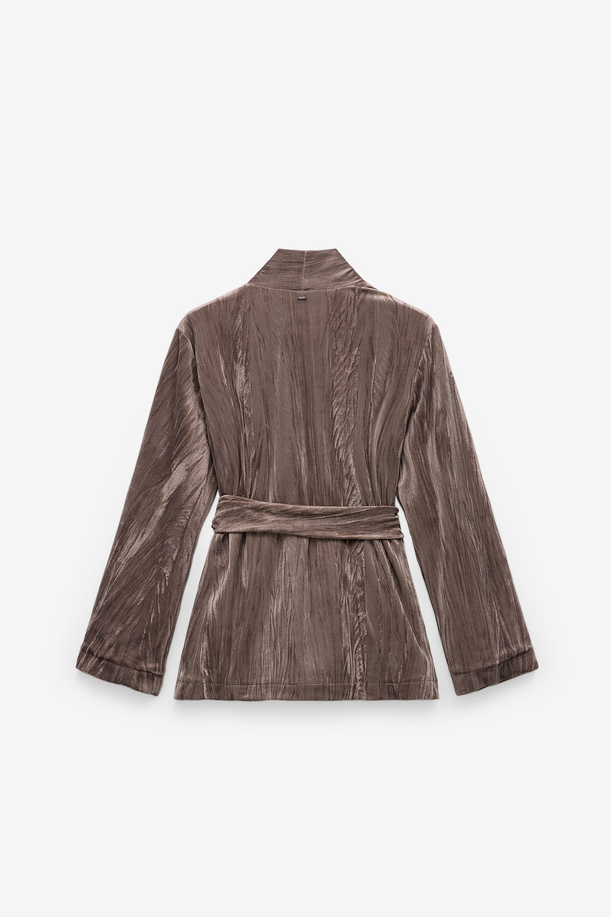 TÚNICA VELUDO LOOSE FIT COM CINTO