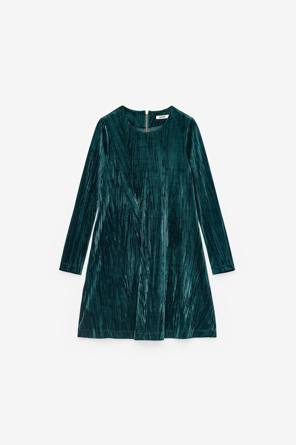 VESTIDO DE VELUDO COM FECHO