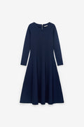 VESTIDO MIDI COM GODÉS