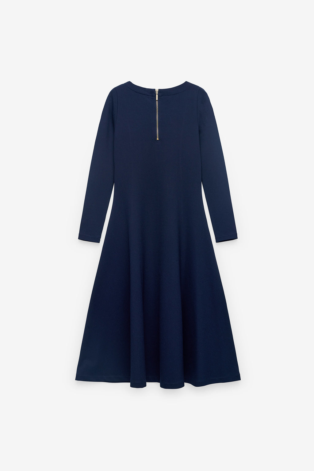 VESTIDO MIDI COM GODÉS