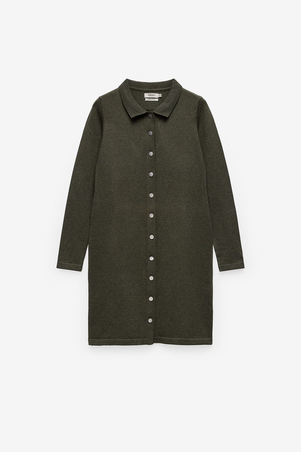 VESTIDO MALHA COM BOTÕES