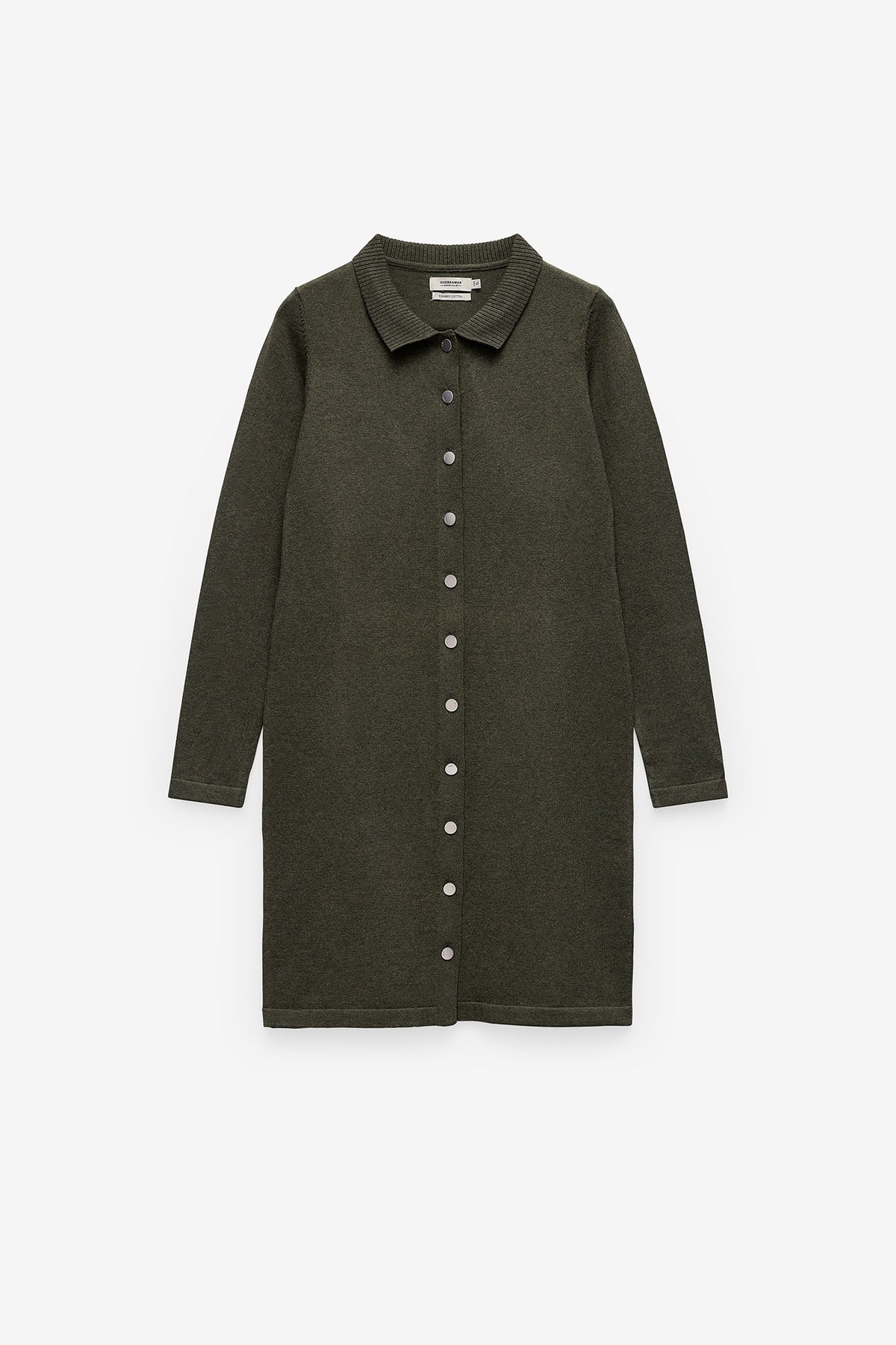 VESTIDO MALHA COM BOTÕES