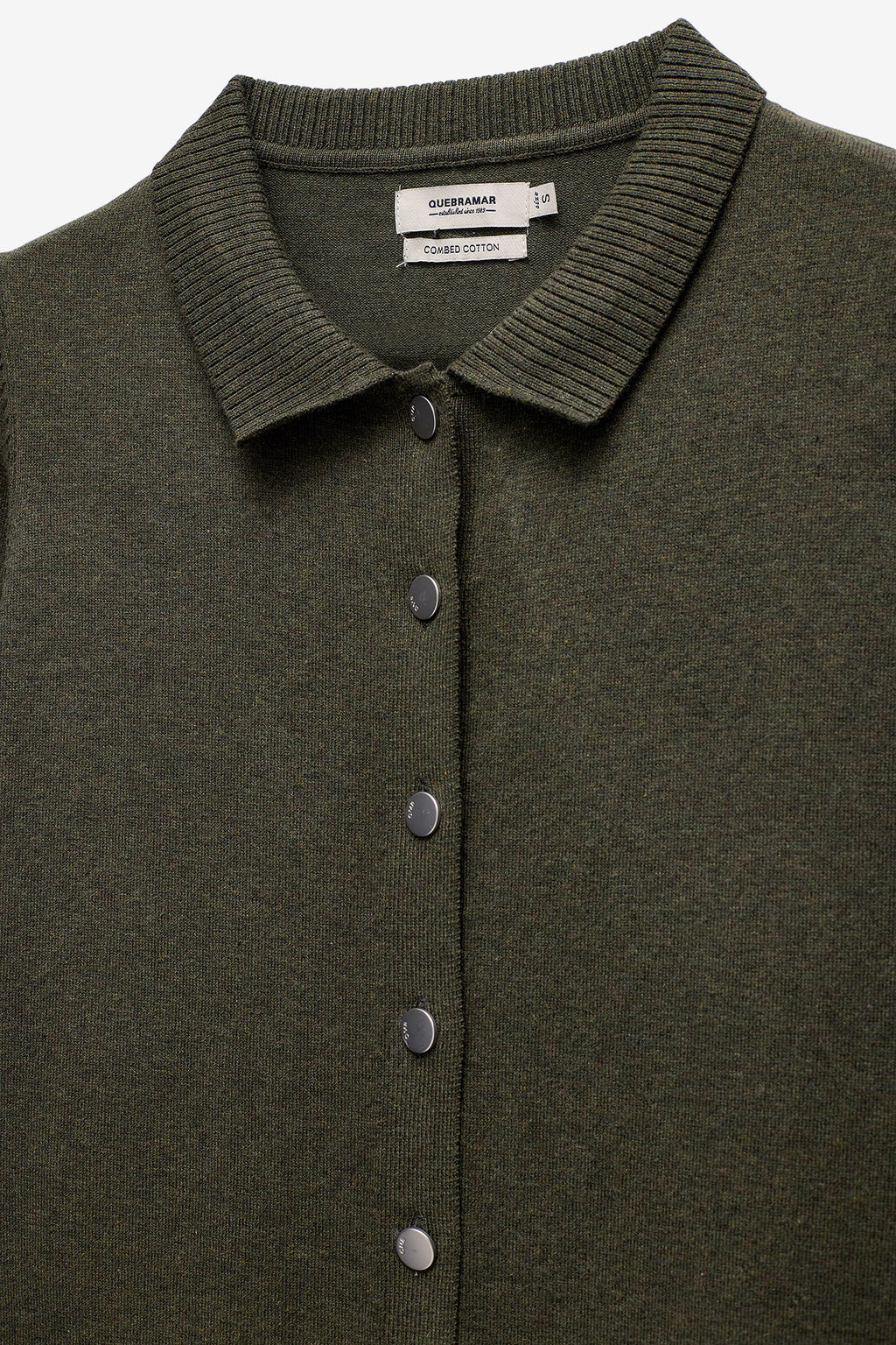 VESTIDO MALHA COM BOTÕES