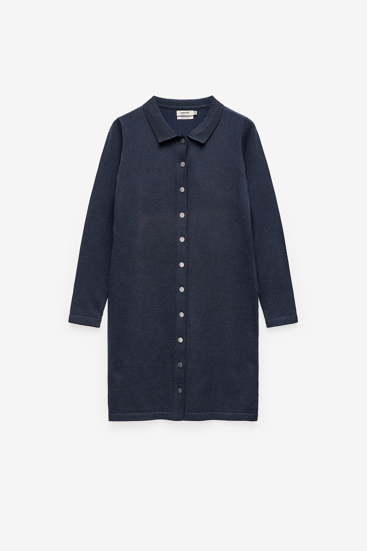 VESTIDO MALHA COM BOTÕES