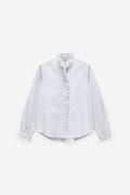 CAMISA COM FOLHOS MANGA COMPRIDA